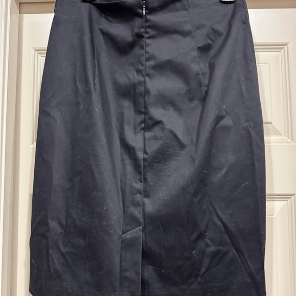Worthington Black Pencil Skirt Knee-Length Work - Picture 3 of 3
